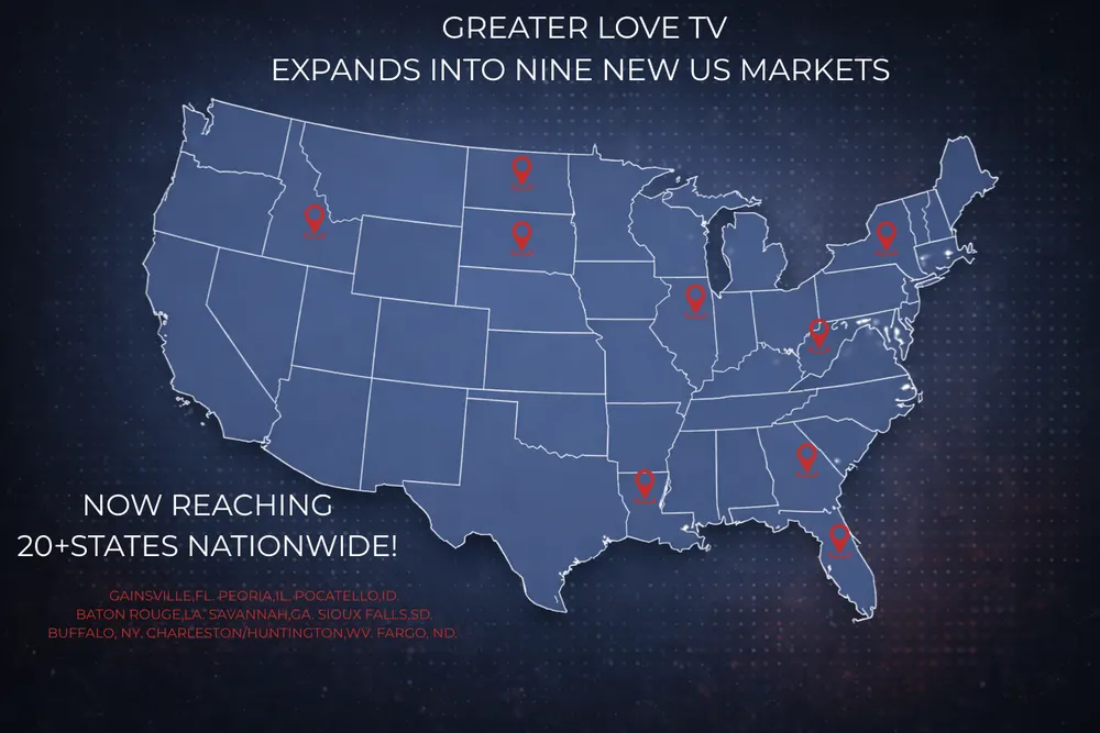 I’m excited to share some wonderful news from Greater Love TV.